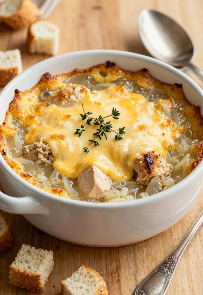 17 French Onion Soup Chicken Recipes Packed with Flavor - 2. French Onion Soup Chicken Casserole 1