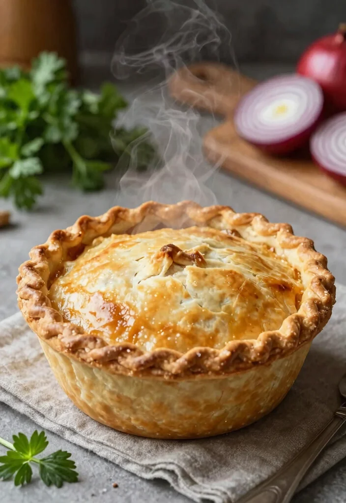 17 French Onion Soup Chicken Recipes Packed with Flavor - 5. French Onion Soup Chicken Pot Pie 1