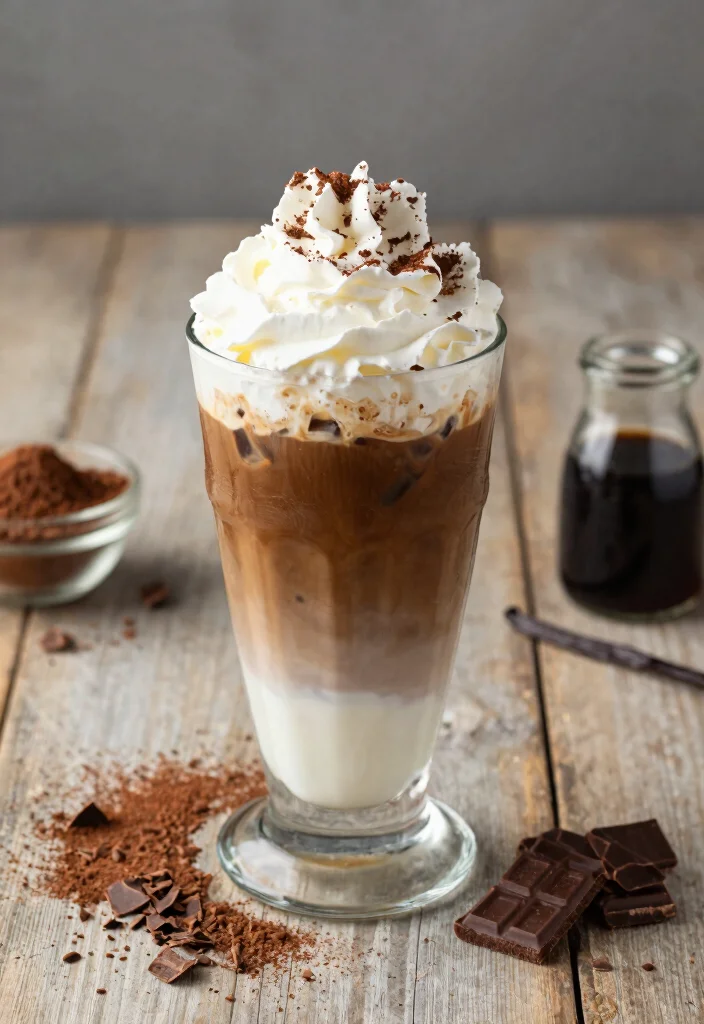 17 French Vanilla Iced Coffee Recipes for Refreshing Drinks - 3. French Vanilla Mocha Iced Coffee 1