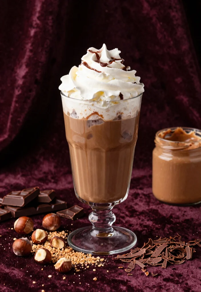 17 French Vanilla Iced Coffee Recipes for Refreshing Drinks - 5. Chocolate Hazelnut French Vanilla Iced Coffee 1