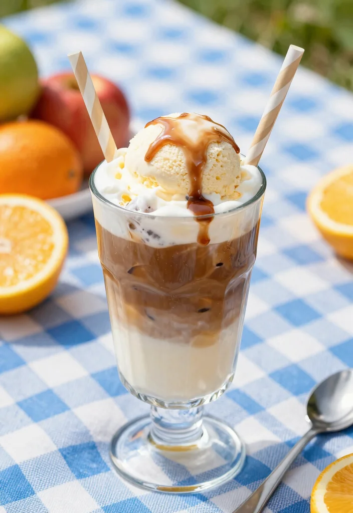 17 French Vanilla Iced Coffee Recipes for Refreshing Drinks - 9. French Vanilla Iced Coffee Float 1