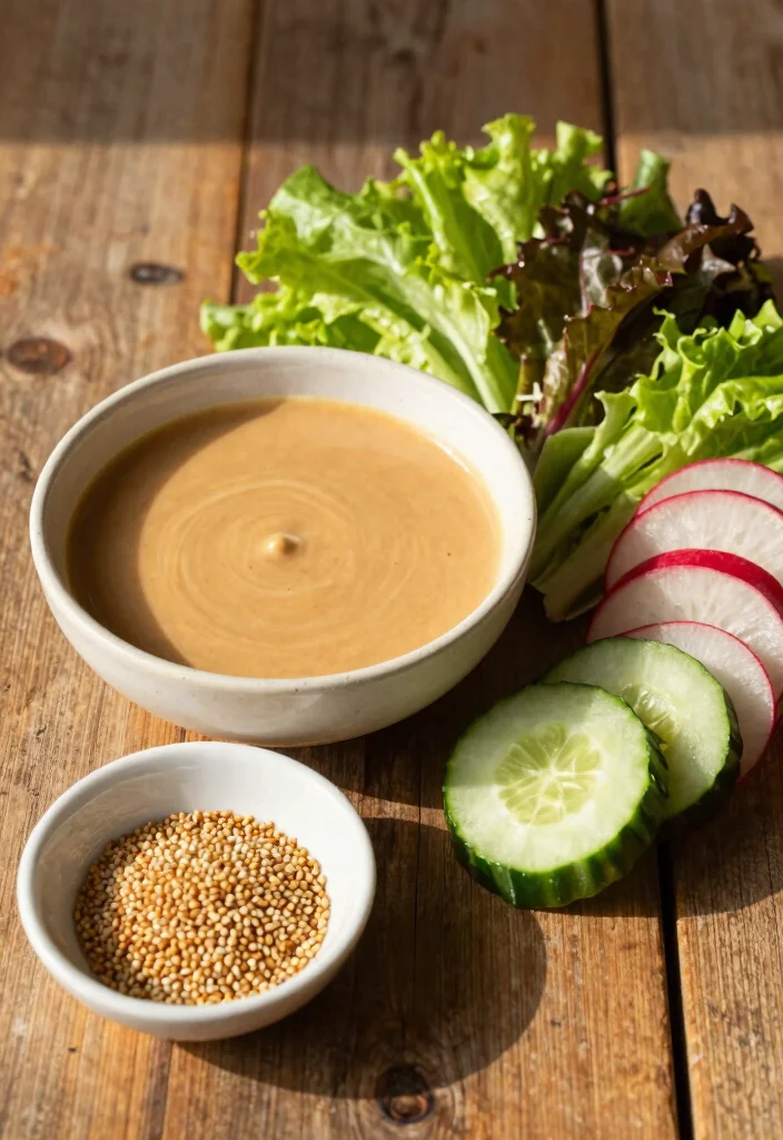 17 Japanese Salad Dressing Recipes (Sesame, Ginger and More) - 1. Classic Japanese Sesame Dressing 1