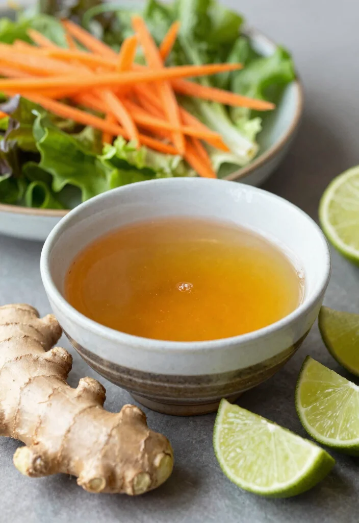 17 Japanese Salad Dressing Recipes (Sesame, Ginger and More) - 2. Ginger Soy Dressing 1