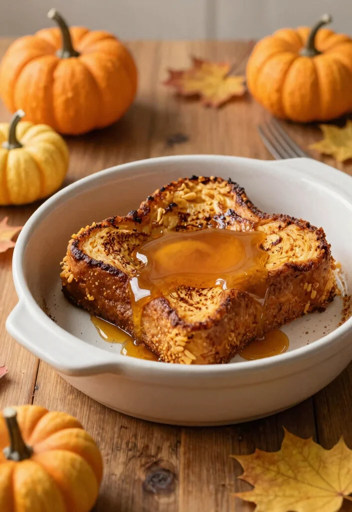 17 Pumpkin French Toast Casserole Recipes for Cozy Fall Mornings - 4. Maple Pumpkin French Toast Bake 1