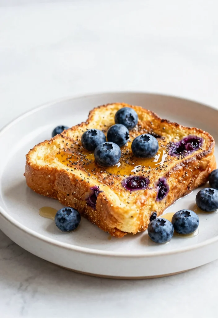 18 Blueberry French Toast Casserole Recipes for the Perfect Breakfast - 14. Chia Seed Blueberry French Toast Casserole 1