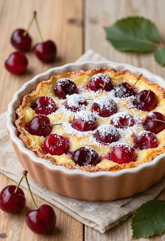 18 Classic French Desserts Recipes Everyone Should Know - 8. Clafoutis 1