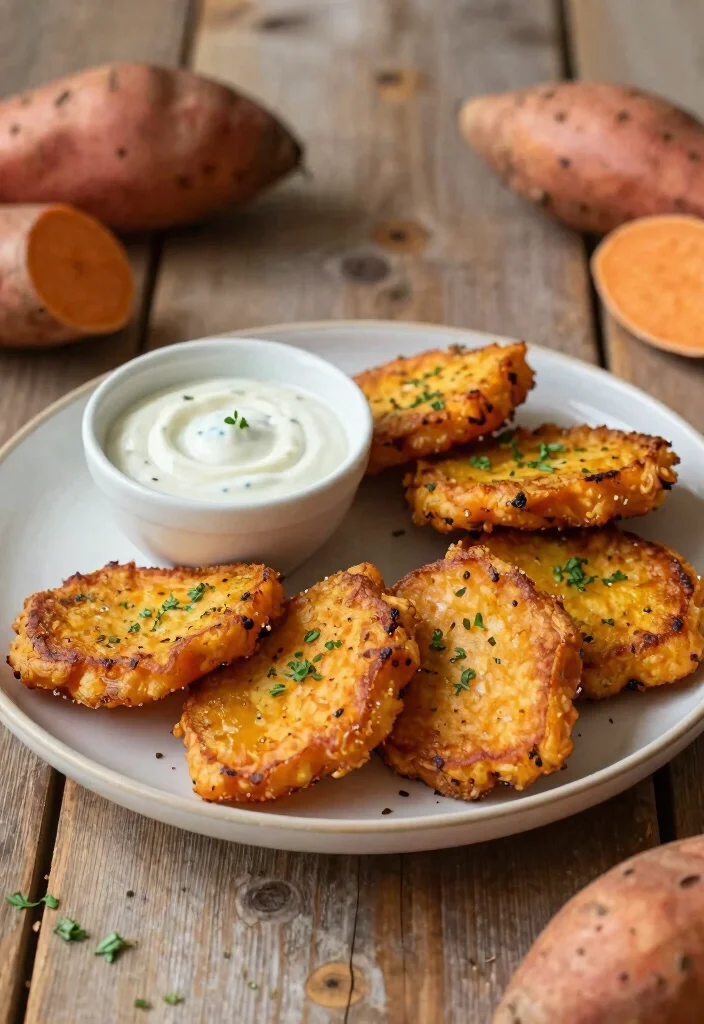 18 Cozy Gluten-Free Japanese Sweet Potato Dessert Recipes - 12. Sweet Potato Fritters 1