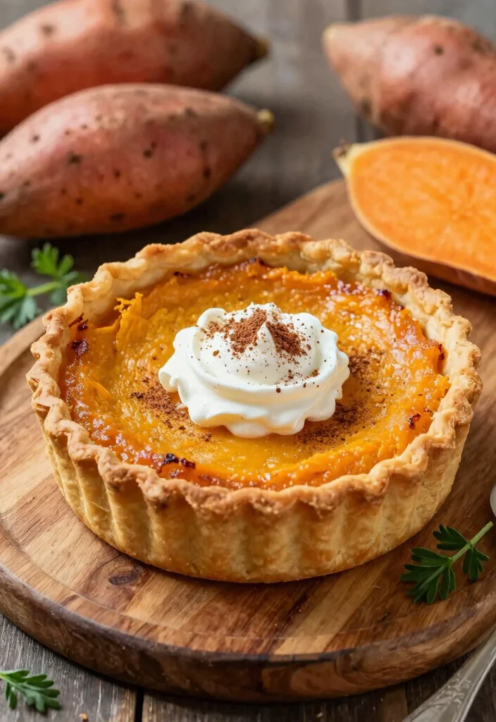 18 Cozy Gluten-Free Japanese Sweet Potato Dessert Recipes - 5. Sweet Potato Tart 1