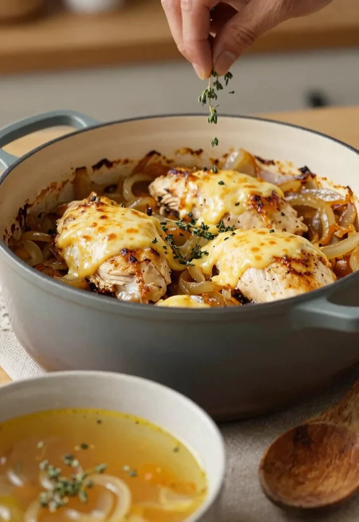 18 Crockpot French Onion Chicken Recipes for Easy Weeknight Meals - 1. Classic French Onion Chicken 1