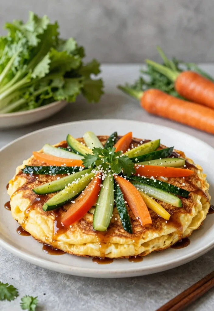18 Delicious Japanese Savory Pancake Recipes You Must Try - 18. Seasonal Vegetable Okonomiyaki: A Fresh Take 1
