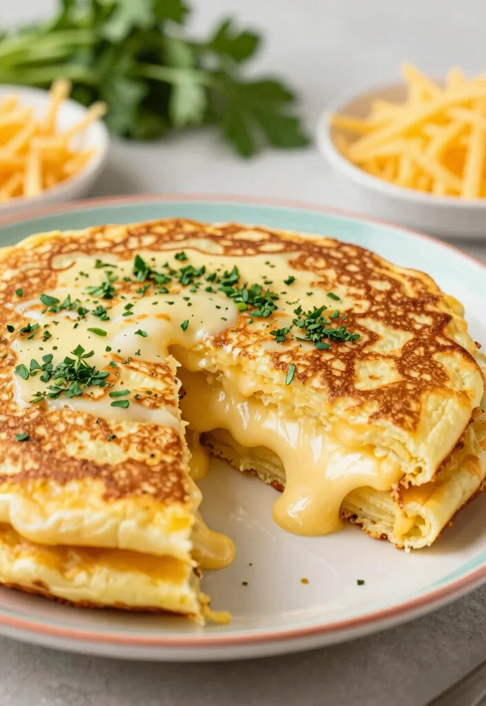 18 Delicious Japanese Savory Pancake Recipes You Must Try - 6. Cheese Okonomiyaki: Comfort Food at Its Best 1