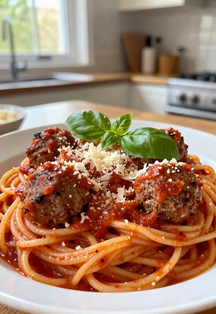 18 Easy Crockpot Italian Recipes (Set & Forget Dinners) - 1. Classic Italian Meatballs 1