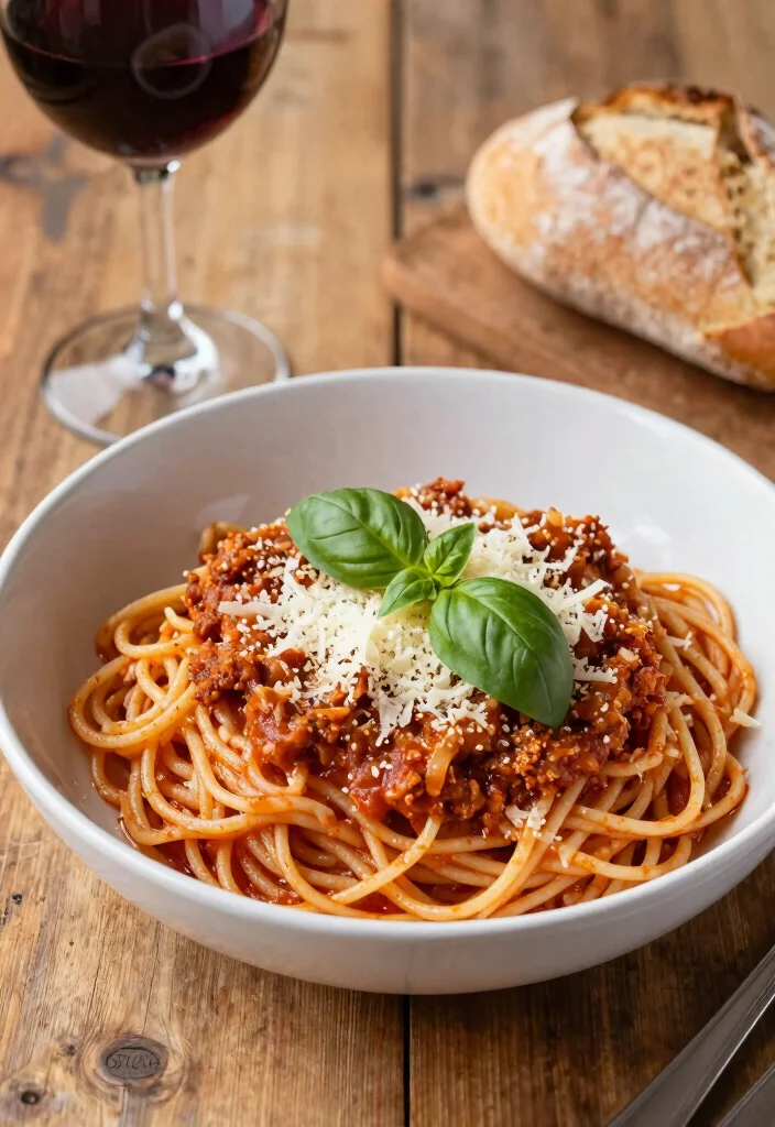 18 Easy Crockpot Italian Recipes (Set & Forget Dinners) - 10. Slow Cooker Bolognese Sauce 1