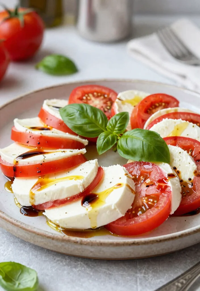 18 Easy Crockpot Italian Recipes (Set & Forget Dinners) - 18. Italian Caprese Salad 1
