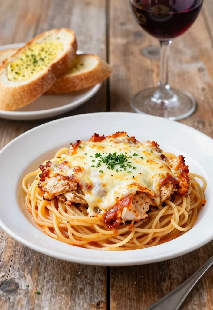 18 Easy Crockpot Italian Recipes (Set & Forget Dinners) - 2. Slow Cooker Chicken Parmesan 1