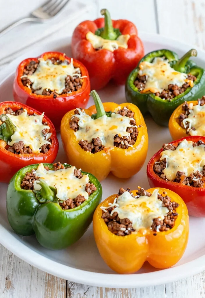 18 Easy Gluten-Free Italian Recipes (Celiac-Friendly Meals) - 12. Italian Stuffed Peppers 1