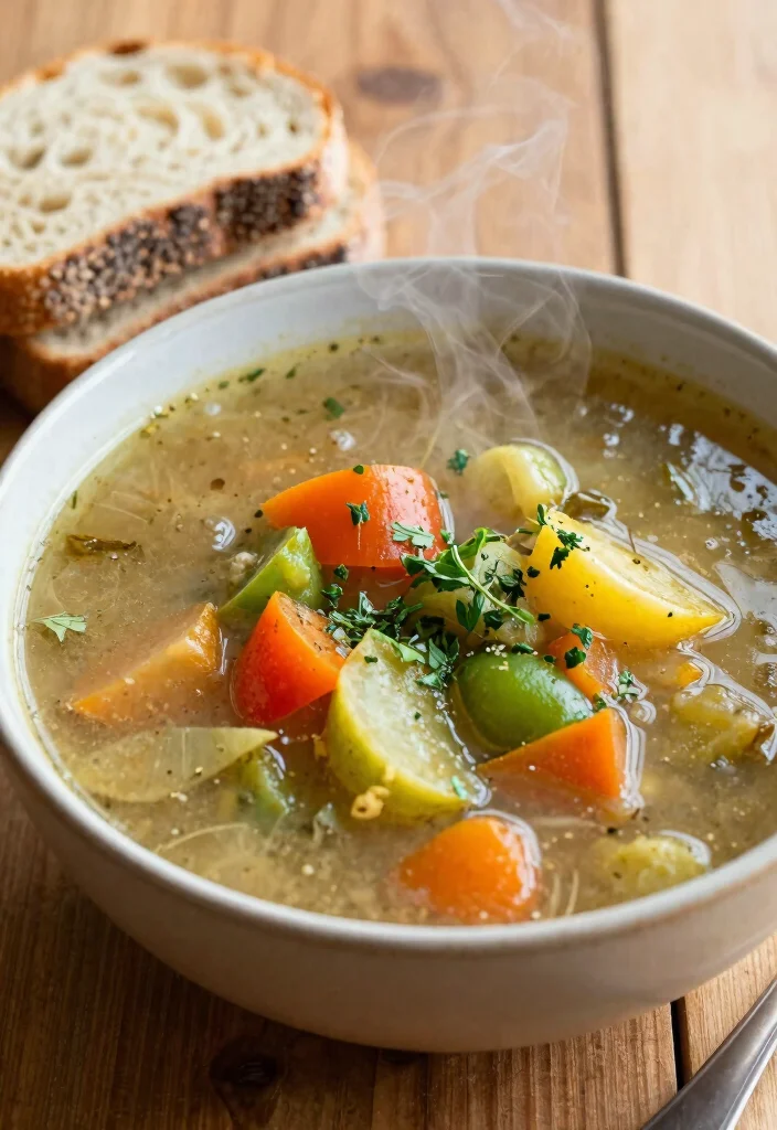 18 Easy Gluten-Free Italian Recipes (Celiac-Friendly Meals) - 14. Rustic Italian Vegetable Soup 1