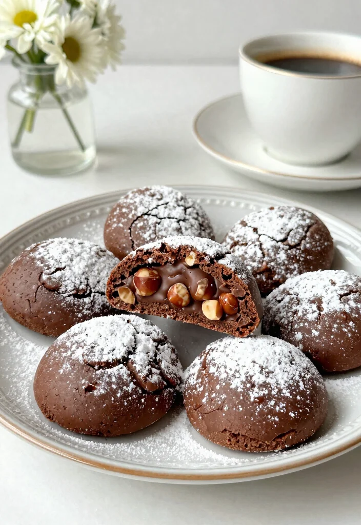 18 Easy Gluten-Free Italian Recipes (Celiac-Friendly Meals) - 17. Chocolate Hazelnut Italian Cookies 1