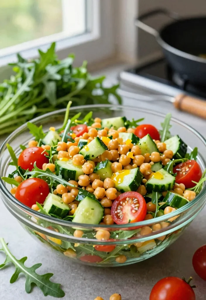 18 Easy Gluten-Free Italian Recipes (Celiac-Friendly Meals) - 5. Chickpea Pasta Salad 1