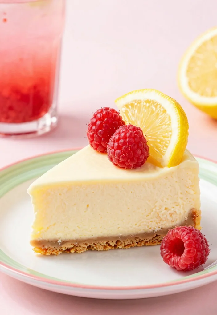18 Fluffy Japanese Cheesecake Recipes (Melt-in-Your-Mouth) - 12. Raspberry Lemonade Japanese Cheesecake 1