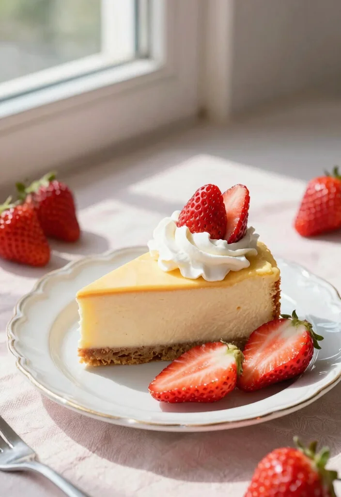 18 Fluffy Japanese Cheesecake Recipes (Melt-in-Your-Mouth) - 5. Strawberry Shortcake Japanese Cheesecake 1