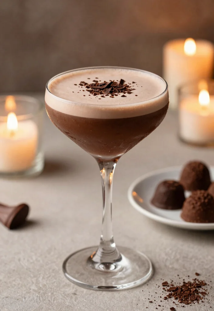 18 French 75 Cocktail Recipes for Sparkling Celebrations - 12. Chocolate French 75 1