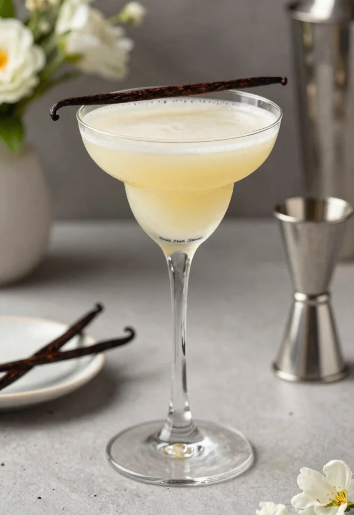 18 French 75 Cocktail Recipes for Sparkling Celebrations - 14. Vanilla Bean French 75 1