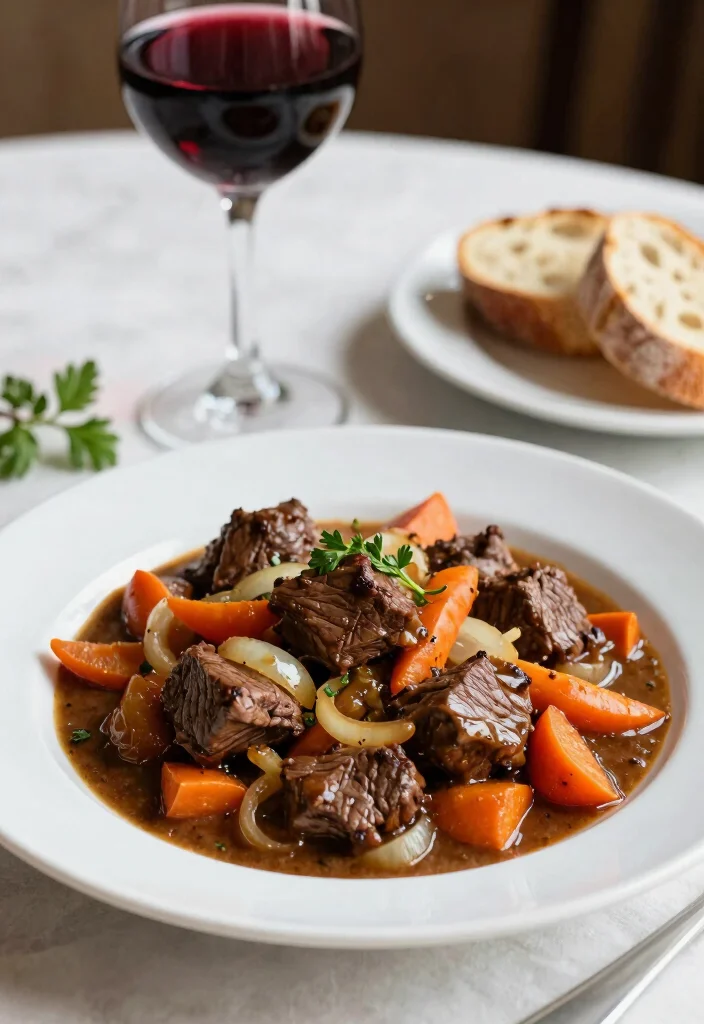 18 French Recipes for Dinner (From Quick to Fancy) - 10. Bœuf à la Mode 1