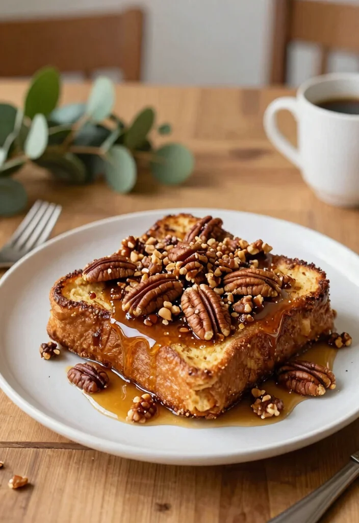 18 Healthy French Toast Recipes (Low Sugar and High Fiber) - 18. Maple Pecan French Toast 1