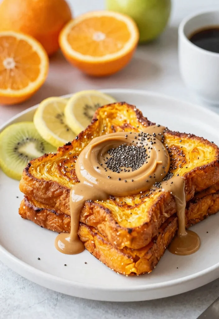 18 Healthy French Toast Recipes (Low Sugar and High Fiber) - 4. Sweet Potato French Toast 1