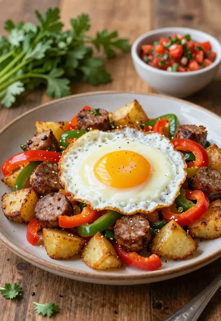 18 Healthy Ground Italian Sausage Recipes (Low-Fat & Delicious) - 5. Italian Sausage Breakfast Hash 1