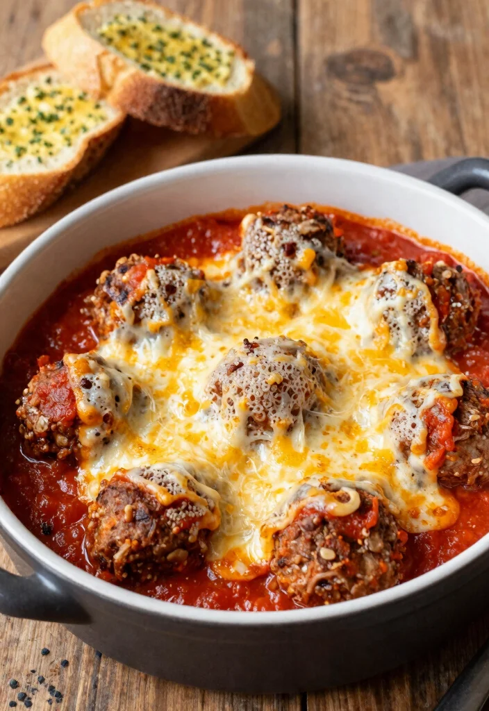 18 Italian Ground Beef Meatball Recipes (Easy & Delicious) - 15. Meatball Parmesan 1