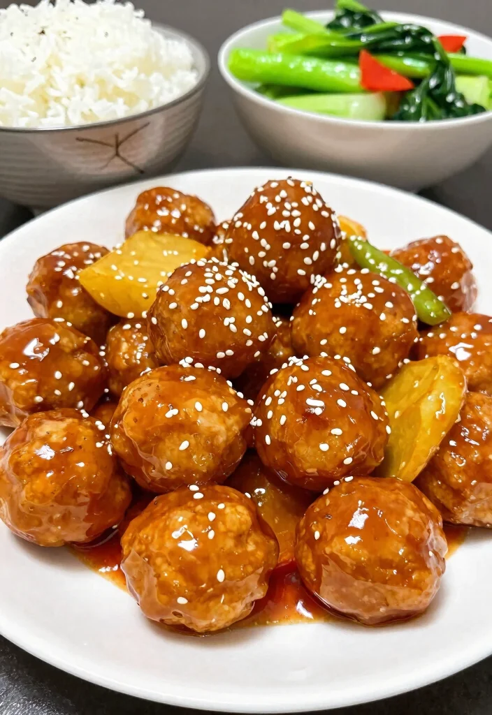 18 Italian Ground Beef Meatball Recipes (Easy & Delicious) - 6. Sweet and Sour Meatballs 1