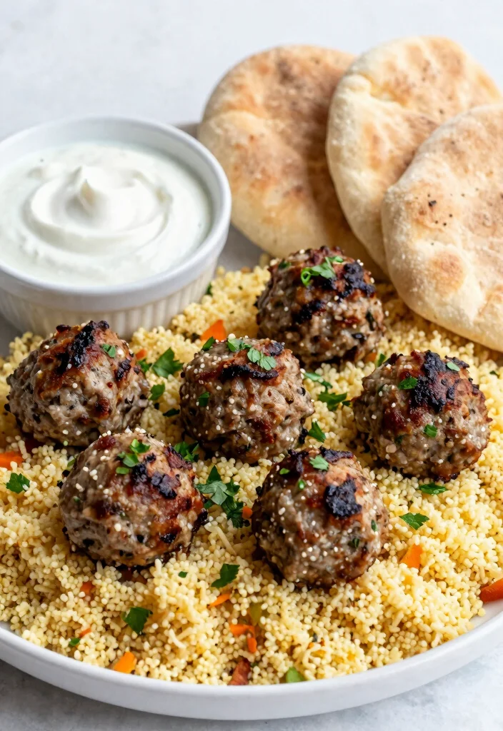 18 Italian Ground Beef Meatball Recipes (Easy & Delicious) - 7. Mediterranean Meatballs 1