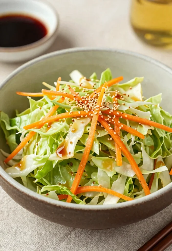 18 Japanese Cabbage Salad Recipes (Crisp & Refreshing) - 1. Classic Japanese Cabbage Salad 1