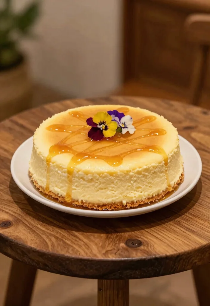 18 Japanese Cotton Cheesecake Recipes (Soft & Jiggly) - 15. Honey Japanese Cotton Cheesecake 1