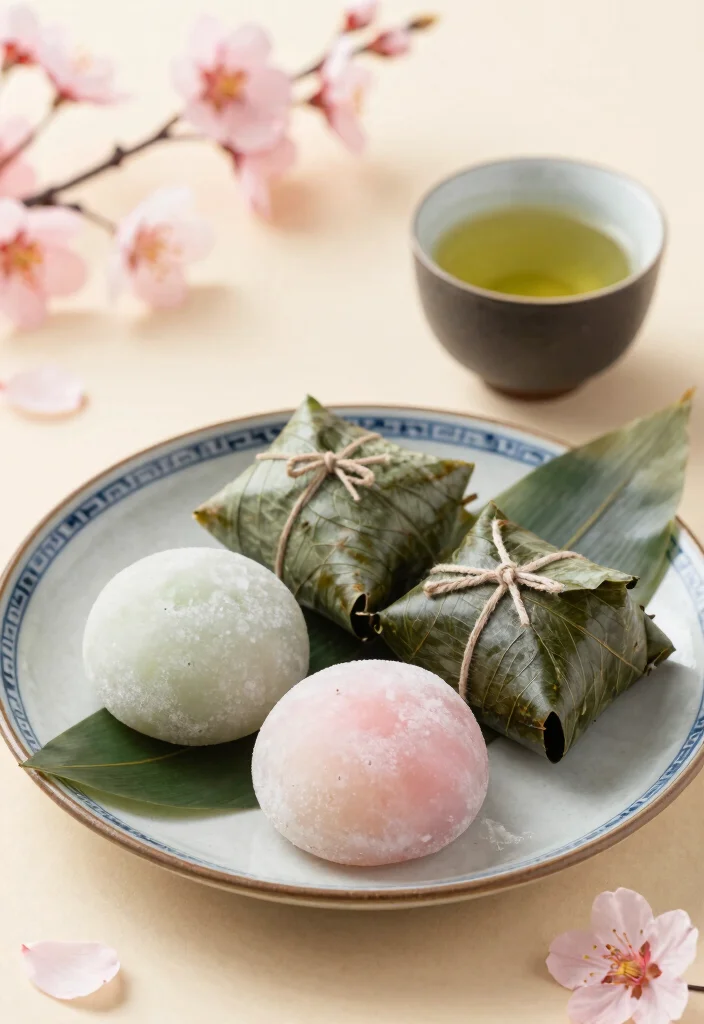 18 Japanese Dessert Recipe Ideas (From Simple to Fancy) - 9. Kashiwa Mochi 1
