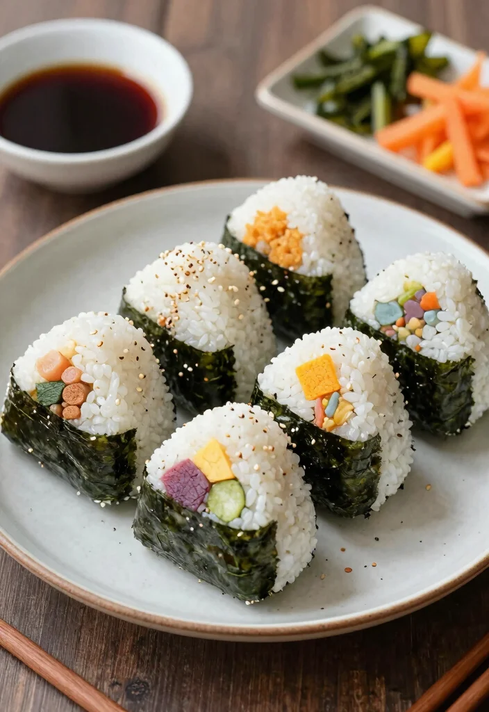 18 Japanese Food Ideas for Dinner: Classic Home Meals - 14. Onigiri: Rice Balls with Flavor 1