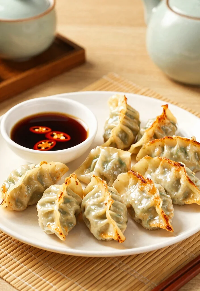 18 Japanese Food Ideas for Dinner: Classic Home Meals - 4. Gyoza: Flavorful Dumplings 1