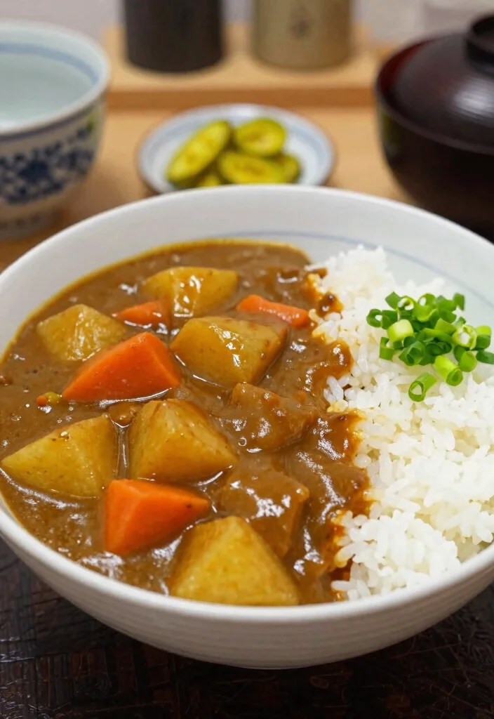 18 Japanese Food Ideas for Dinner: Classic Home Meals - 9. Curry Rice: A Japanese Twist 1