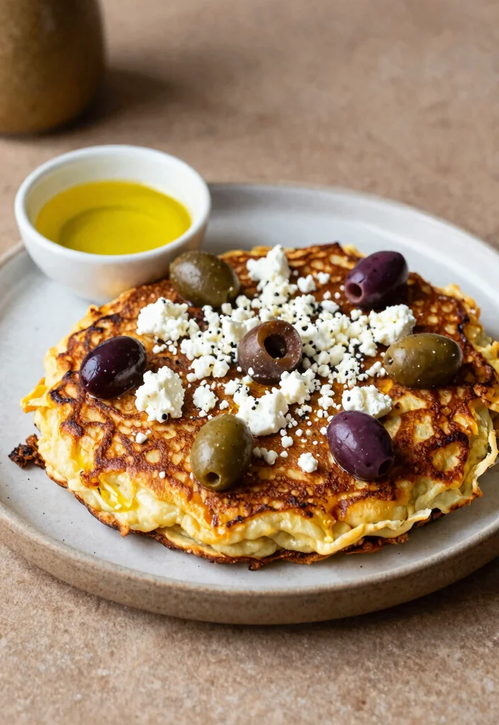 18 Japanese Pancake Okonomiyaki Recipes (Savory Street Food) - 9. Mediterranean-Inspired Okonomiyaki 1