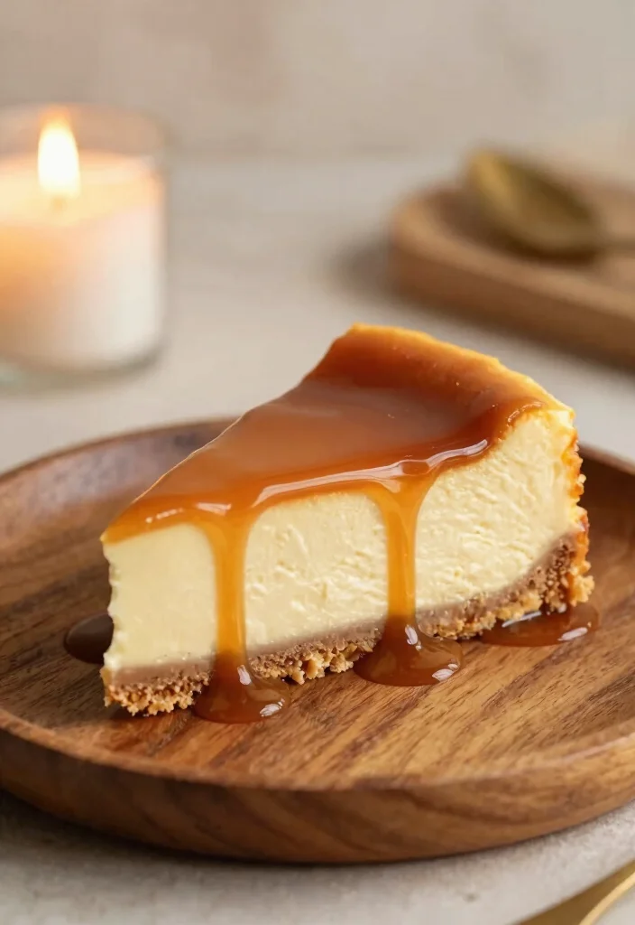 18 Jiggly Japanese Cheesecake Recipes (Bouncy & Light) - 16. Caramel Japanese Jiggly Cheesecake 1