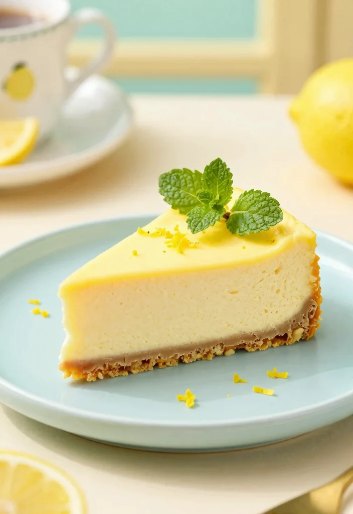 18 Jiggly Japanese Cheesecake Recipes (Bouncy & Light) - 4. Lemon Japanese Jiggly Cheesecake 1