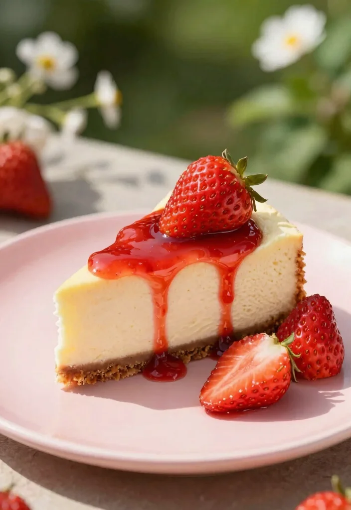 18 Jiggly Japanese Cheesecake Recipes (Bouncy & Light) - 5. Strawberry Japanese Jiggly Cheesecake 1