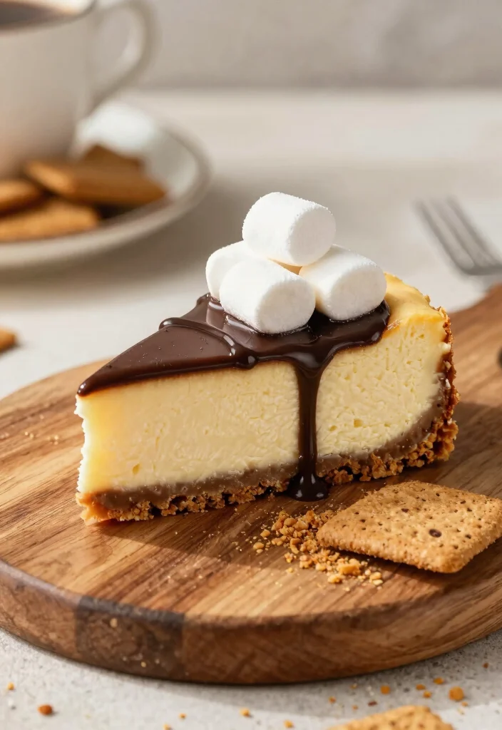 18 Keto Japanese Cheesecake Recipes (Low-Carb & Fluffy) - 14. S'mores Keto Japanese Cheesecake 1