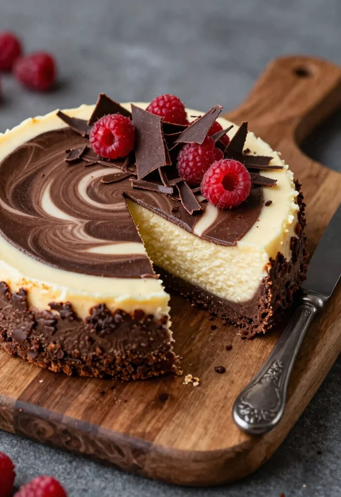 18 Keto Japanese Cheesecake Recipes (Low-Carb & Fluffy) - 3. Chocolate Swirl Keto Japanese Cheesecake 1