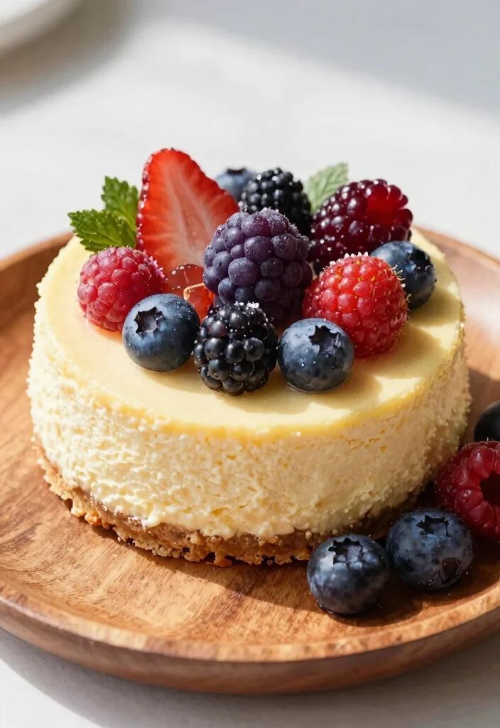 18 Keto Japanese Cheesecake Recipes (Low-Carb & Fluffy) - 5. Berry Delight Keto Japanese Cheesecake 1