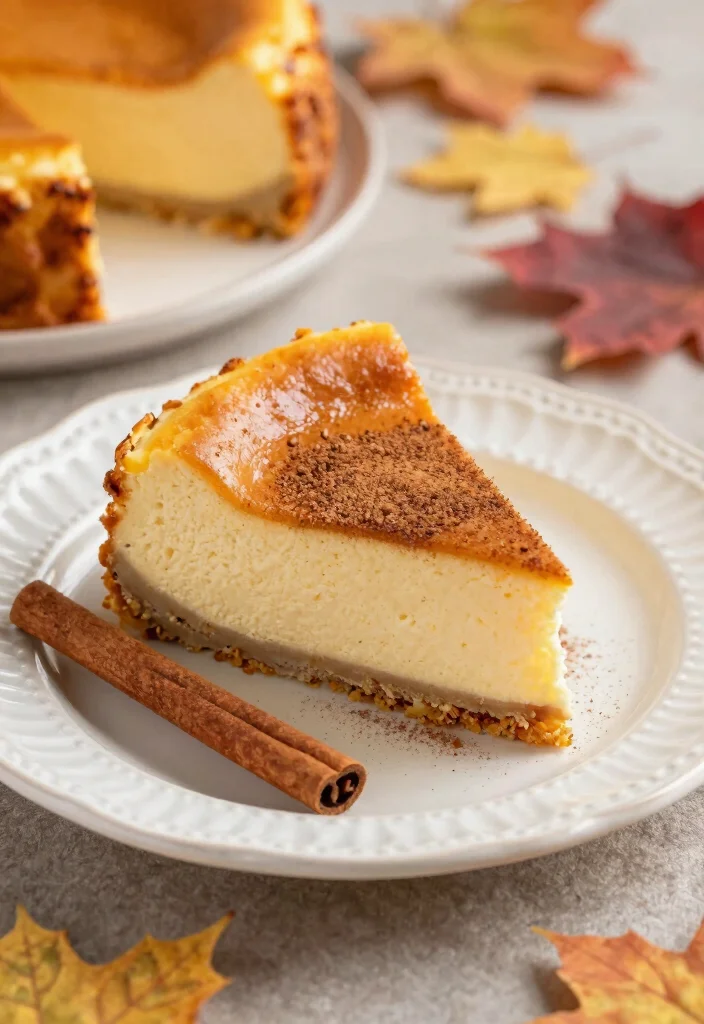 18 Keto Japanese Cheesecake Recipes (Low-Carb & Fluffy) - 7. Pumpkin Spice Keto Japanese Cheesecake 1