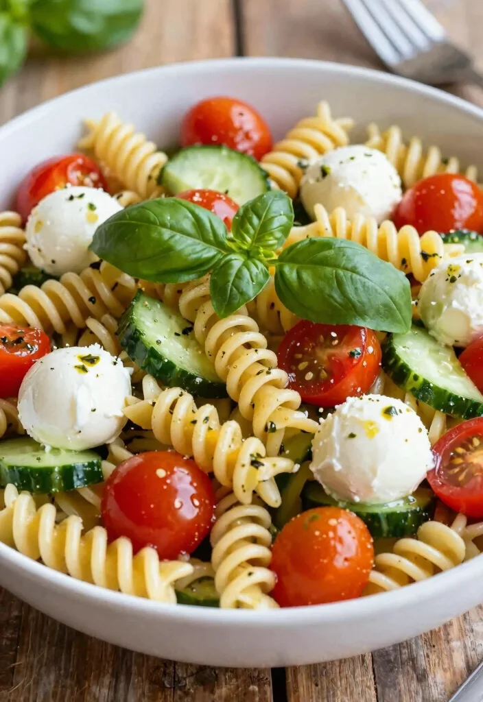 18 Zesty Italian Pasta Salad Recipes (Flavorful & Fresh) - 1. Classic Italian Pasta Salad 1