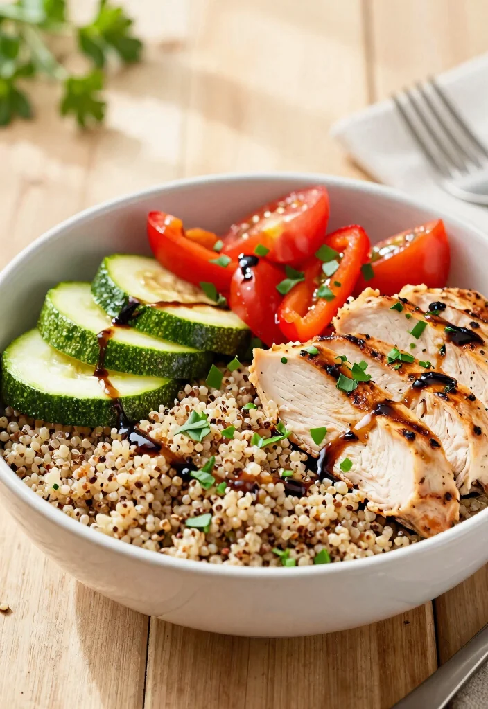 19 Best Italian Chicken Breast Recipes (Easy Weeknight Dinners) - 11. Italian Chicken and Quinoa Bowl 1